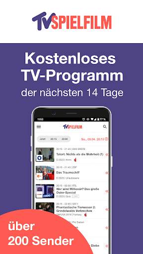 TV SPIELFILM - TV-Programm 1 تصوير الشاشة