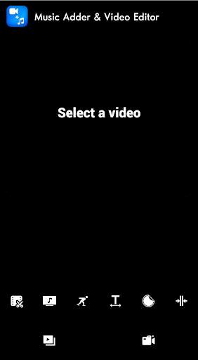Music Adder   Video Editor : Add Music to Video screenshot 1