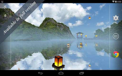 Lantern Festival 3D Live Wallpaper Lite screenshot 3