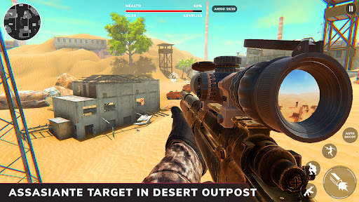 Deadly Desert Strike- Modern Military Sniper Games screenshot 4