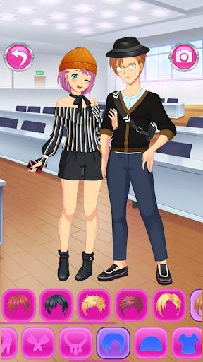 Anime Couples Dress Up Game screenshot 13