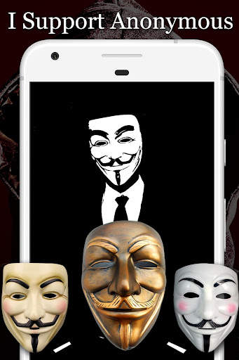 Anonymous Mask Photo Editor Free screenshot 2