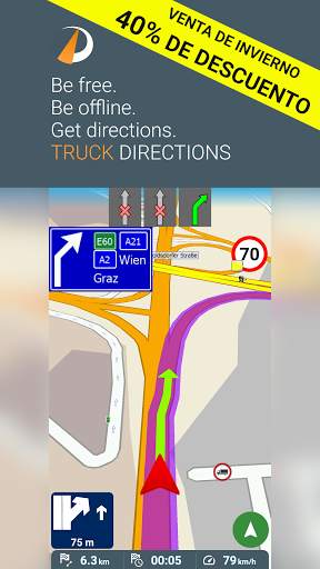 Truck GPS Navigation Pro by Directions (est. 1996) screenshot 1
