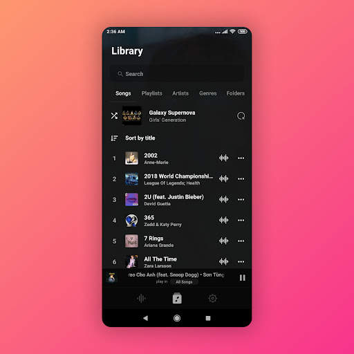 Music Player - MP3 Player & Audio Player screenshot 2