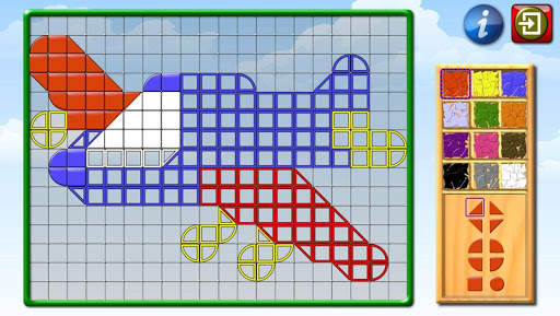 Kids Mosaic Art Shape and Colo screenshot 2