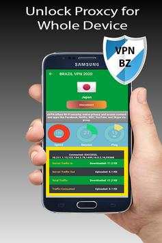 BRAZIL VPN 2020 – Free BRAZIL VPN IP screenshot 3