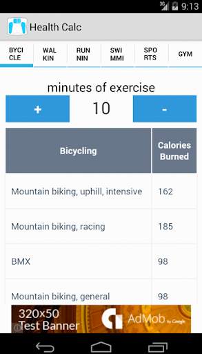Health Calc screenshot 4