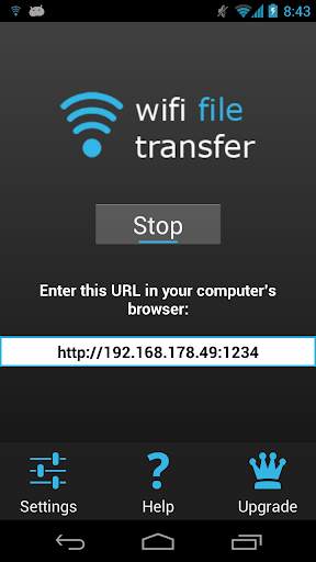 WiFi File Transfer screenshot 2