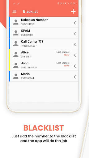 SIM-Blocker & Call-Blocker screenshot 5