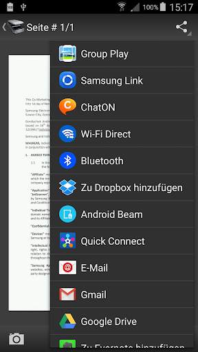 Jet Scanner Lite. Scan to PDF screenshot 7