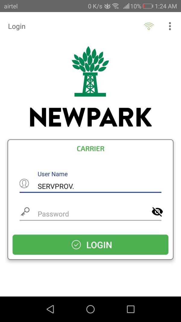 Newpark ILM screenshot 1