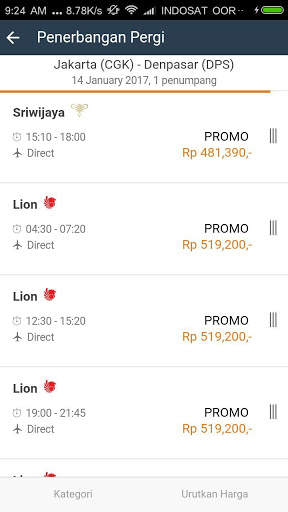 Travelo 212 mobile screenshot 1