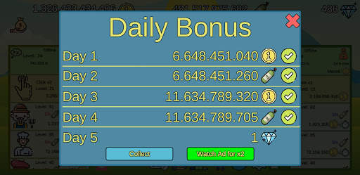 Tree2Rich - Clicker - clicker game screenshot 3
