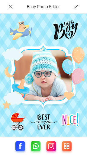 Baby Photo Editor 5 تصوير الشاشة