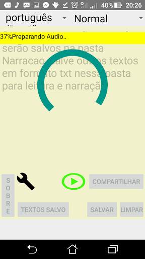 Narrador de Texto Offline screenshot 3