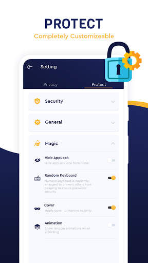 Smart App Lock – Photo & Video Lock, Fingerprint screenshot 4