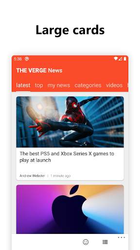 Tech News from The Verge 1 تصوير الشاشة