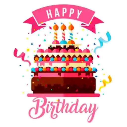Happy Birthday Stickers for WA 2.1