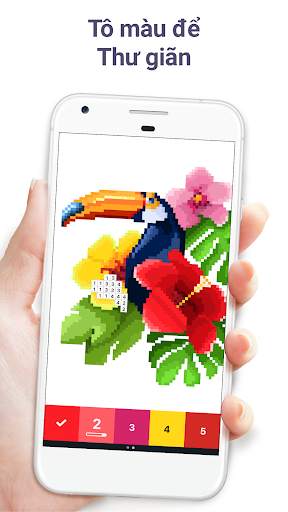 Pixel Art - tô màu theo số screenshot 1