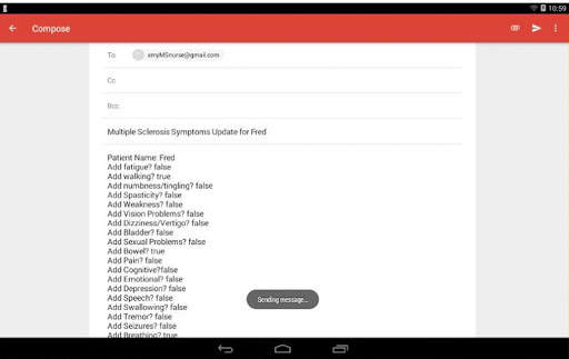 Multiple Sclerosis Messenger screenshot 3
