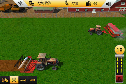 Real Tractor Driving Sim 3D screenshot 2