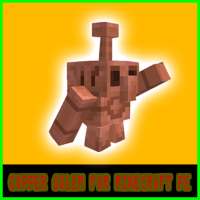 Copper Golem mod for minecraft logo