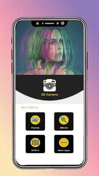 3D Camera Full HD - Effects & Frames 1 تصوير الشاشة