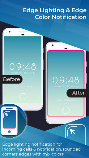 Edge Lighting & Edge Color Notification screenshot 1