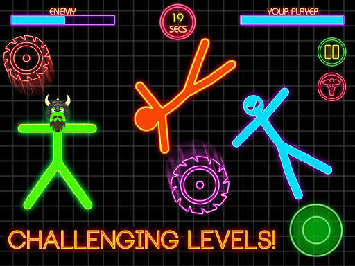 Stickman Fighting: 2 Player Funny Physics Games screenshot 4