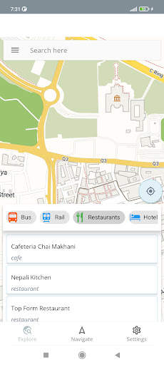Doha Qatar Offline Map screenshot 1