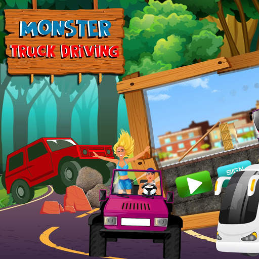 Monster Truck Driving - The Extreme Racing 2020 screenshot 1