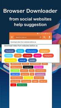Droid Browser screenshot 1