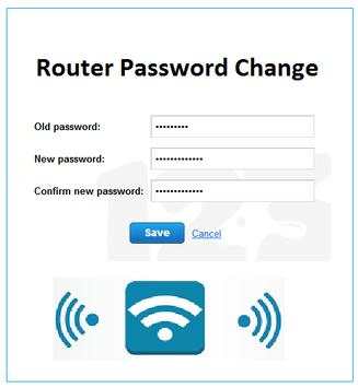 Router Password Change screenshot 3