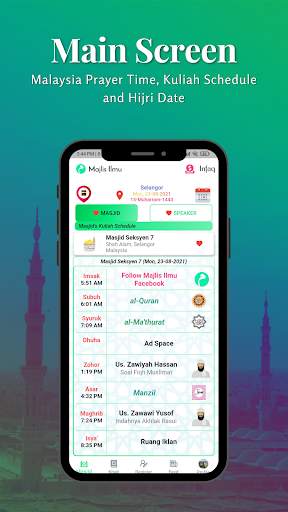 Majlis Ilmu - Waktu solat 2023 screenshot 1