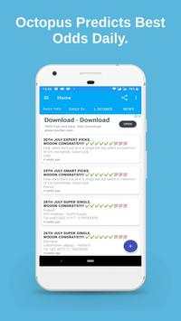 Octopus Predictions: Daily Betting tips. screenshot 3
