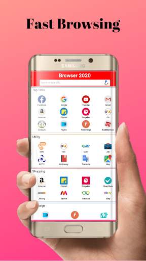 Browser 2020 : Private, Fast,  screenshot 1