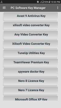 PC Software Key Manager screenshot 2