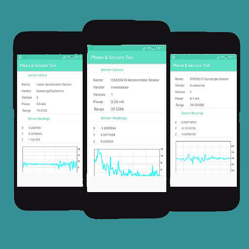 Sensors Multitool (Sensors Test Tool & Checker) 1 تصوير الشاشة