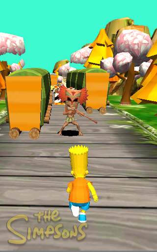 Subway Bart Run - Jungle Dash Family Adventure screenshot 1