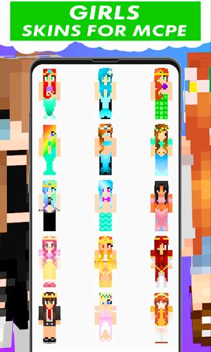 Skins for Girls for MCPE Pocket Edition & PC screenshot 4