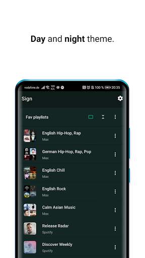 Sign - Homescreen Widgets for Spotify screenshot 11