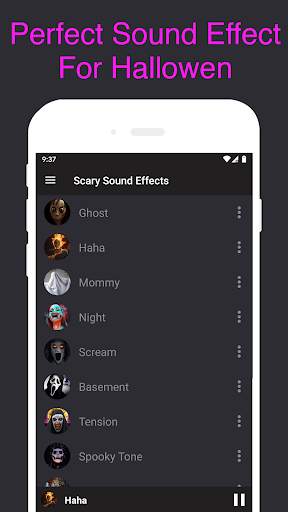 Scary Sound Effects - Ghost Sounds Ringtones Free screenshot 3