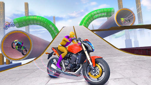 game sepeda aksi balap moto screenshot 3