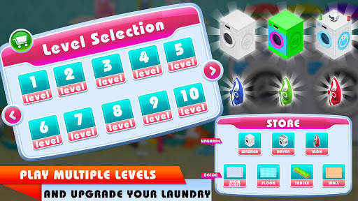 My Laundry Shop Manager: Dirty Clothes Washing screenshot 7