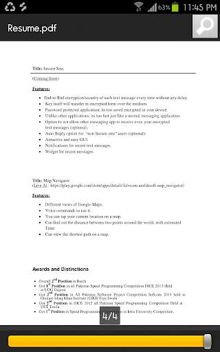 Pdf Reader screenshot 1