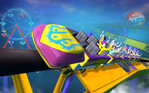 Roller Coaster Racing 3D 2 player screenshot 11