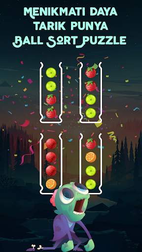 Ball Sort Puzzle : Mengatur warna bola screenshot 1
