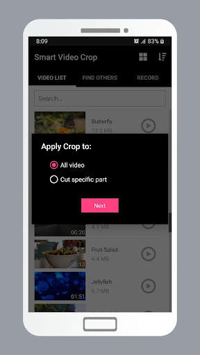 Smart Video Crop - Video Cut स्क्रीनशॉट 3