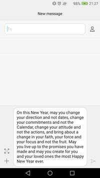 New Year 2074 SMS Message 3 تصوير الشاشة
