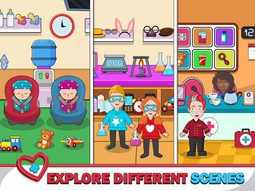 Pretend Play Town Hospital screenshot 2
